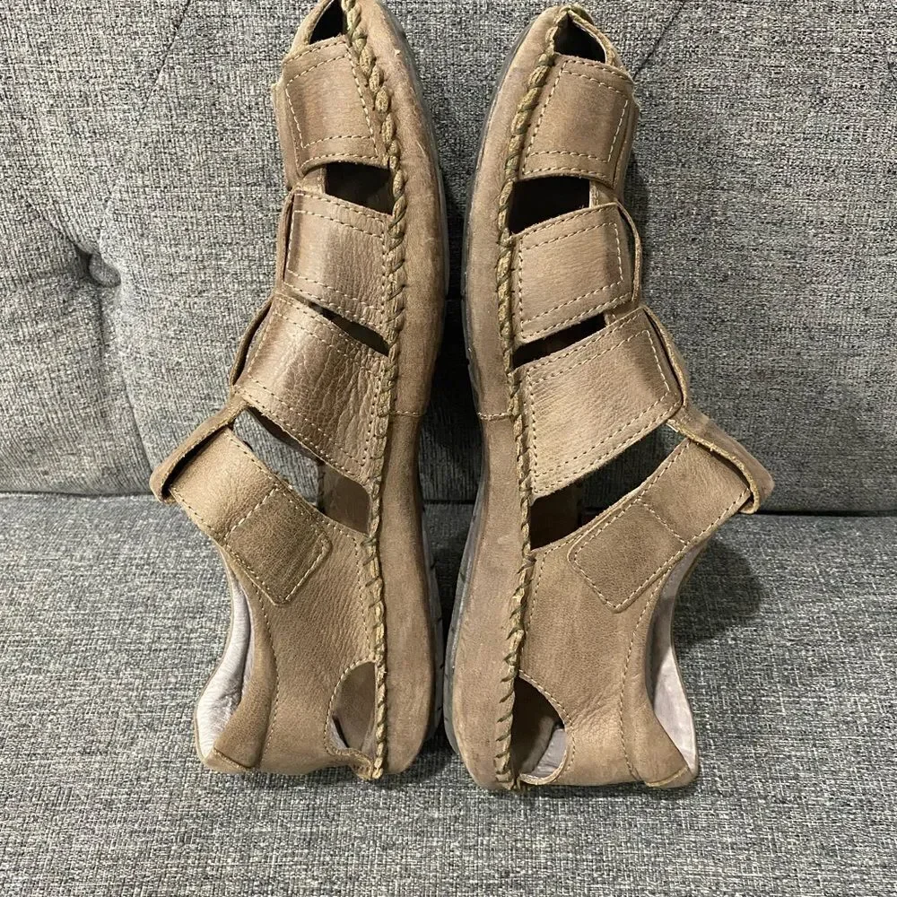 Pikolinos Tarifa Leather Sandals Men Size EU 45